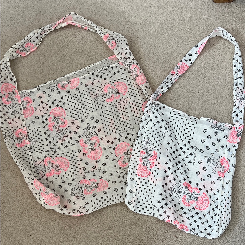 Set of 2 Free People  Tote Bags